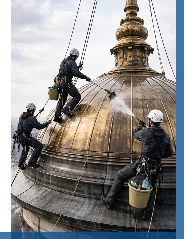 Мойка куполов и шпилей в Елабуге от 8102 р. - заказать | ВЫСОТНИК-Лбг