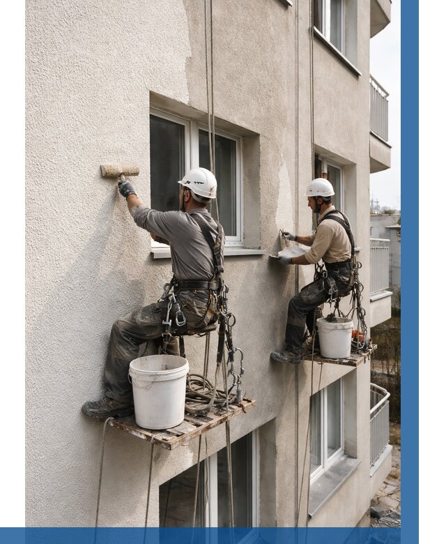 Нанесение короеда на фасад в Елабуге от 456 р. | ВЫСОТНИК-Лбг