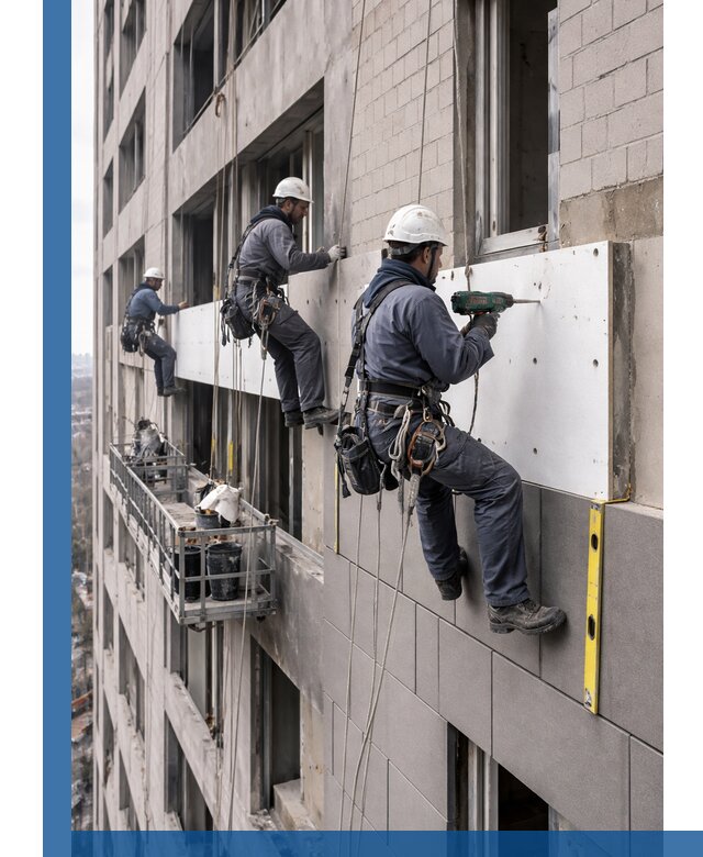 Монтаж фасадных термопанелей высокого качества в Елабуге