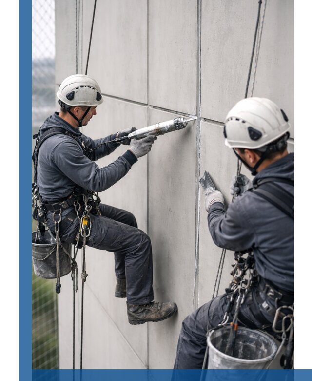 Первичная герметизация швов фасадов и кровель в Елабуге