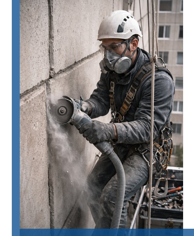 Штробление межпанельных швов в Елабуге качественно и быстро