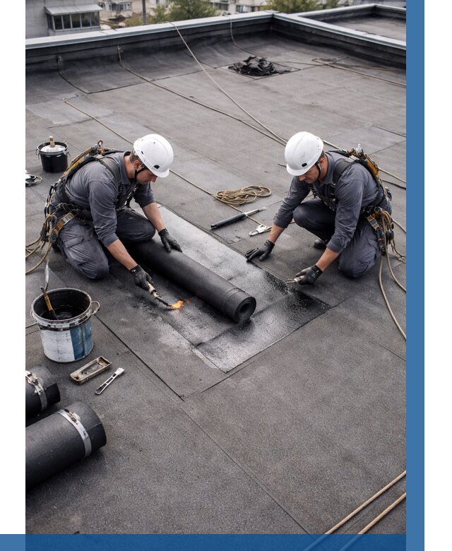 Ремонт мягкой кровли под ключ в Елабуге от 709 р. | ВЫСОТНИК-Лбг