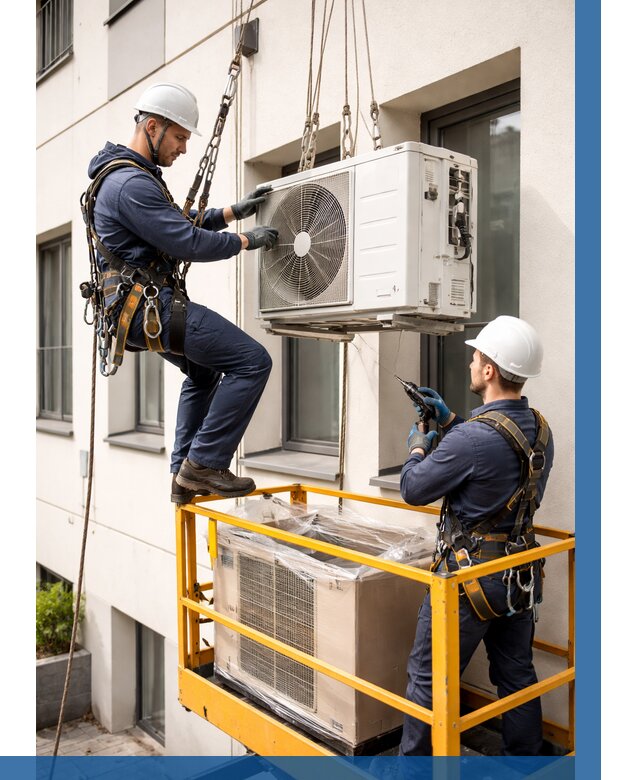 Демонтаж внешнего блока кондиционера в Елабуге от 3545 р. | ВЫСОТНИК-Лбг