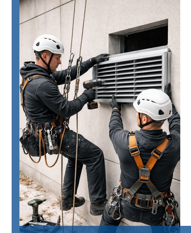 Монтаж вентиляционных решеток в Елабуге профессиональный сервис