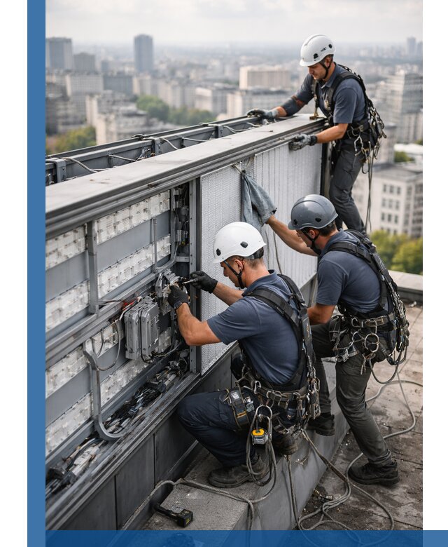 Профессиональное обслуживание крышной рекламы в Елабуге под ключ