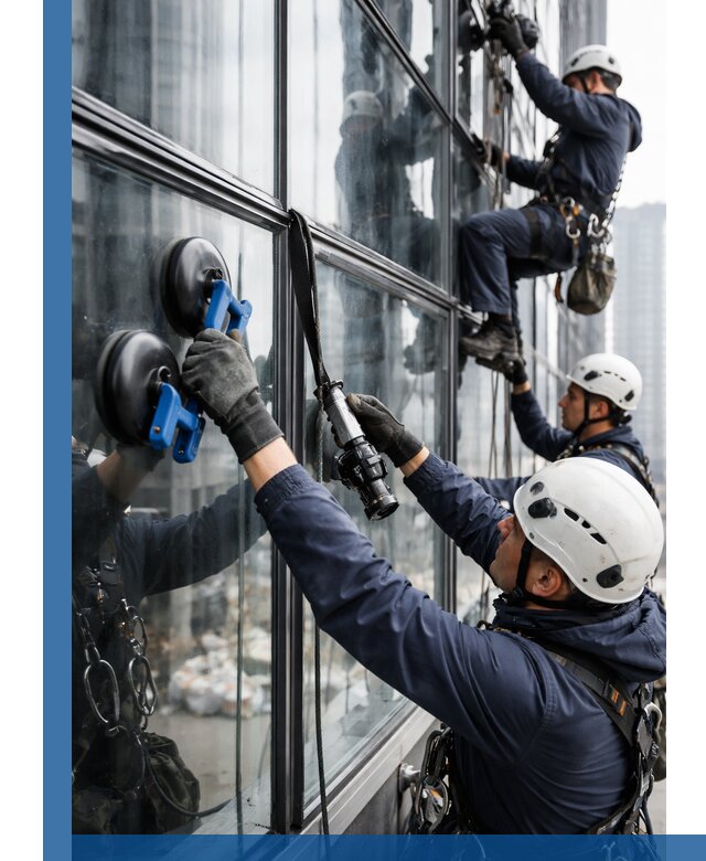 Радиусное остекление фасадов под ключ в Елабуге с гарантиями