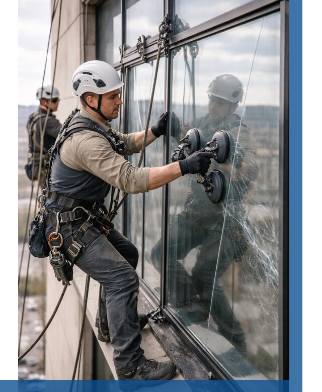 Замена стекла в витраже в Елабуге под ключ от 8609 р. | ВЫСОТНИК-Лбг