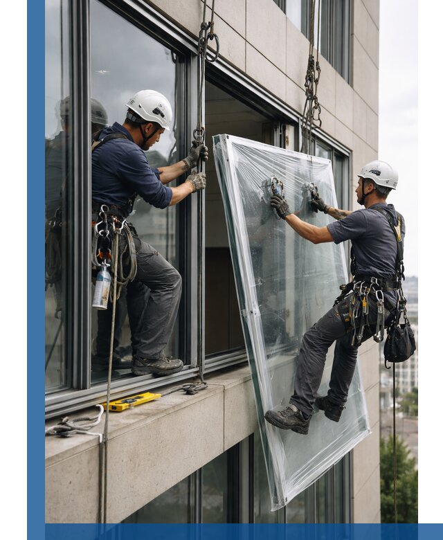 Профессиональная замена стекла в витраже в Елабуге с гарантией