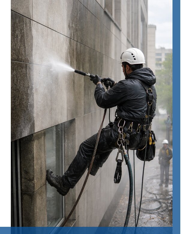 Гидроструйная очистка поверхностей в Елабуге от 861 р. | ВЫСОТНИК-Лбг