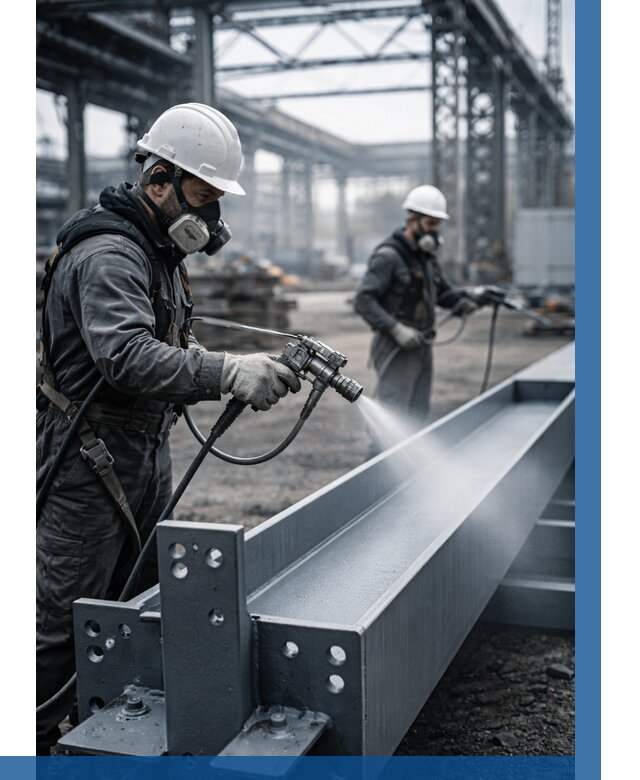 Антикорроз. обработка металлоконстр. в Елабуге от 456 р. | ВЫСОТНИК-Лбг