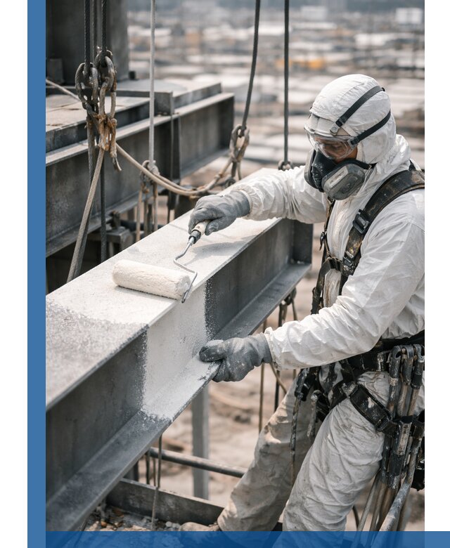 Профессиональная огнезащитная обработка металлоконструкций в Елабуге