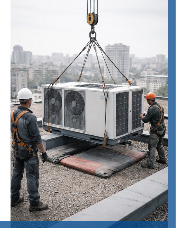 Подъем груза на крышу в Елабуге от 5064 р. | ВЫСОТНИК-Лбг заказать