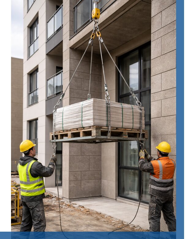 Подъем керамогранита на этаж в Елабуге от 3545 р. | ВЫСОТНИК-Лбг