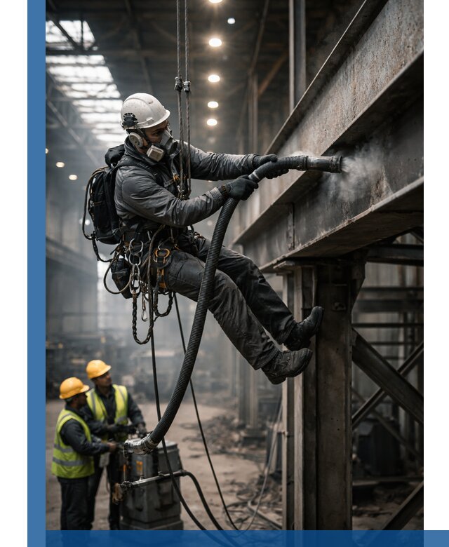 Обеспыливание конструкций в цехах промышленного производства в Елабуге