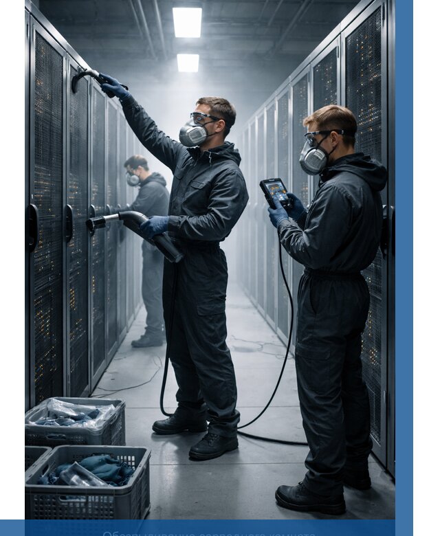 Обеспыливание серверной комнаты в Елабуге от 4558 р. | ВЫСОТНИК-Лбг