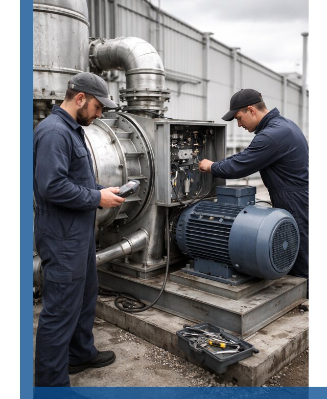 Техническое обслуживание промышленного оборудования в Елабуге