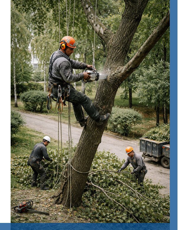 Кронирование деревьев в Елабуге от 6583 р. | ВЫСОТНИК-Лбг