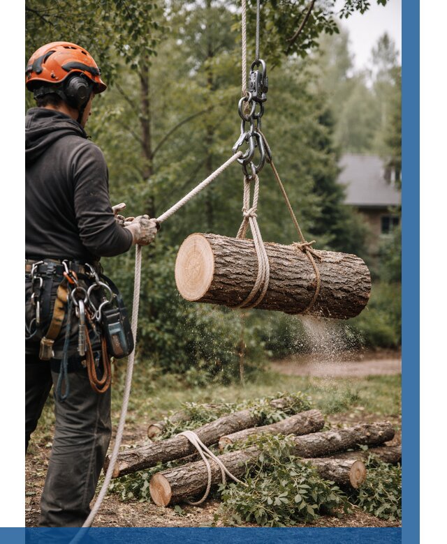 Валка деревьев частями в Елабуге от 7596 р. | ВЫСОТНИК-Лбг