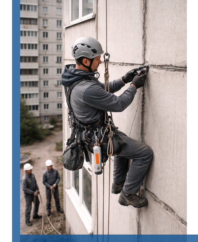 Обследование межпанельных швов и герметизация в Елабуге